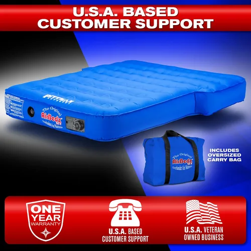 Vista 6 de Pittman Outdoors AirBedz PPI-XUV - Colchón de asiento trasero para SUV y vehículos crossover (con bomba de aire de batería recargable integrada)