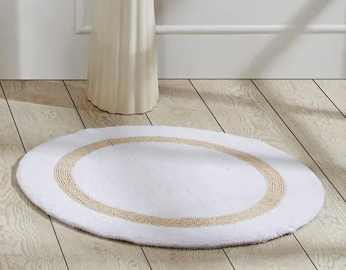 Vista 52 de Better Trends - Alfombra de baño 100% algodón reversible, altamente absorbente y lavable a máquina, suave, tapete de ducha para piso de baño
