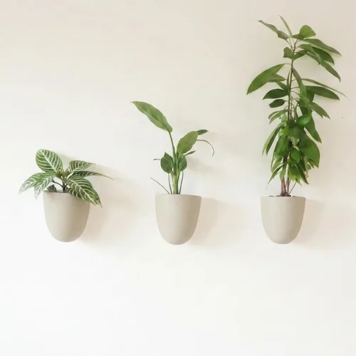 Vista 9 de Make Good PlantPod Luxe - Macetas de pared con riego automático (juego de 6, verde bosque), fáciles de regar e instalar, ligeras, diseña tu propio