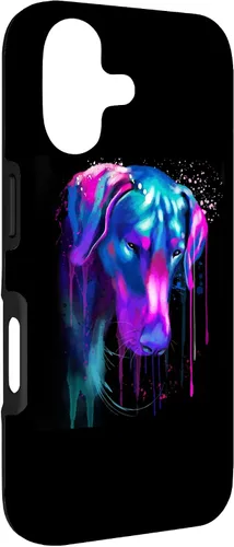 Vista 3 de Doberman Dog for a Doberman Mom Case for iPhone 17