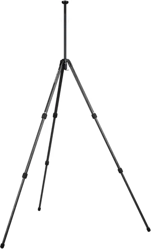 Vista 4 de Slik Pro CF-633 Trípode de fibra de carbono de 3 secciones 64.1 "Negro (611-894)