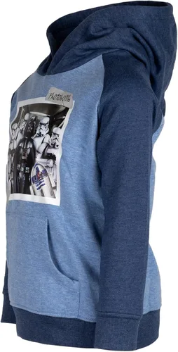 Vista 2 de STAR WARS R2-D2 Stormtrooper Darth Vader - Sudadera con capucha de forro polar para niños pequeños y grandes