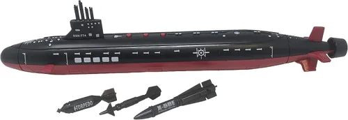 Vista 4 de Submarino negro de juguete de 16.5 pulgadas con efectos de sonido y torpedo Efectos de sonido, Torpedo