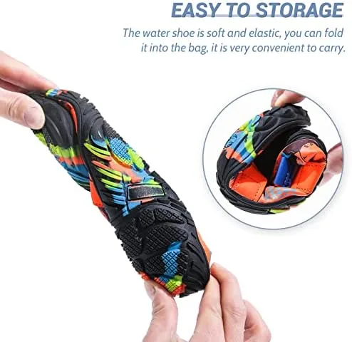 Vista 2 de Zapatos de agua para hombre zapatos de natación de secado rápido para hombres y mujeres, zapatos antideslizantes para playa, senderismo, buceo