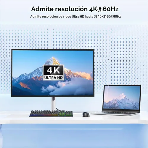 Vista 3 de Cable Matters Adaptador activo Mini DisplayPort a HDMI, Mini DP a HDMI