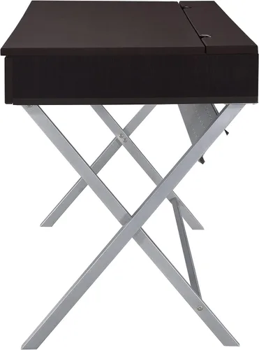Vista 7 de Coaster Furniture Connect-It 800117 - Escritorio con tomacorriente/compartimento de almacenamiento integrado, capuchino