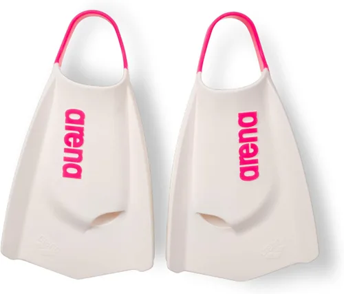 Vista 11 de Arena Unisex Adult Powerfin Pro II - Aletas de entrenamiento para natación para hombres y mujeres, lámina corta de silicona, reversibles
