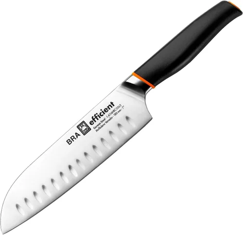 Vista 13 de BRA Cuchillo Santoku eficiente de 5 pulgadas 1.2x1.6x11.8 in gris