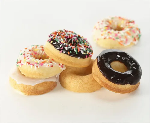 Vista 2 de Nordic Ware Molde para rosquillas de 6 cavidades, metal