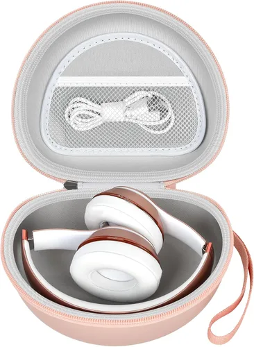 Vista 10 de Funda para auriculares compatible con Mpow 059, Beats Studio3, Beats Solo3, Solo2, Picun P26, para Elecder i39 y más, auriculares inalámbricos Negro