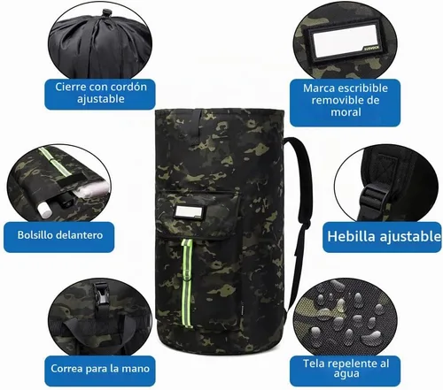 Vista 4 de mochila de lavandería, bolsas de lavandería extra grandes y resistentes, mochila de lavandería para estudiantes universitarios, cierre de cordón