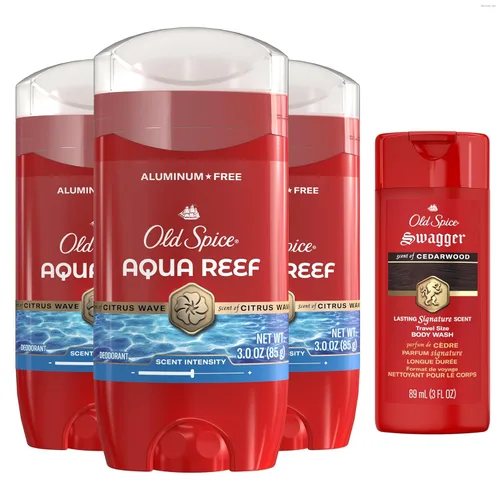 Vista 14 de Old Spice Desodorante sin aluminio para hombres, protección contra olores 24/7, frescura 24/7 y aroma duradero, Afterhours con aroma a especias, 3.0