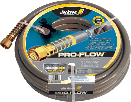Vista 4 de Jackson 4003900 Manguera profesional de PVC Pro-Flow, resistente, 3/4 pulgadas x 50 pies