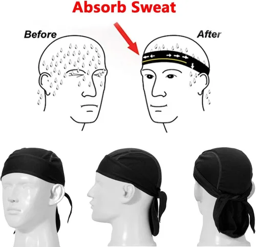 Vista 4 de Gorro de punto de cráneo para hombre y mujer (3 unidades)