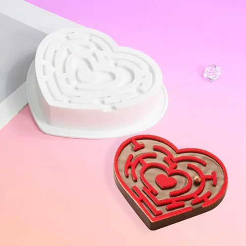 Vista 14 de Molde de silicona para postres, juego de 2 moldes para huevos de luna para trufas, tartas de queso, chocolate, mousse, cupcakes, flexible