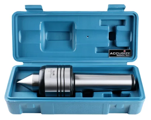 Vista 12 de Accusize Industrial Tools Centro de precisión MT2 para trabajo medio, longitud total 5.83 pulgadas, 0537-6436 OAL 5.83 pulgadas, precisión