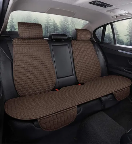 Vista 8 de Cojín de asiento antideslizante Protector de asiento de coche Protector de asiento de coche Alfombrilla de protección para coche Accesorios