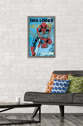 Vista 2 de Trends International Marvel Comics Spider-Man - Parece un póster de pared de trabajo