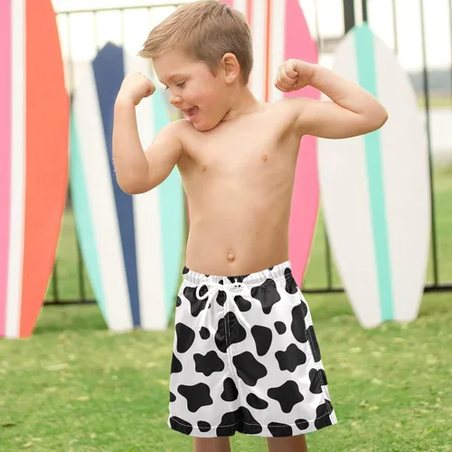 Vista 2 de visesunny Pantalones cortos de playa de secado rápido para niños pequeños, traje de baño de playa, traje de baño para bebés, niños y adolescentes