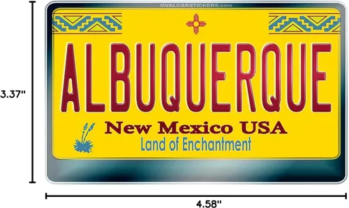 Vista 8 de CafePress ALBUQUERQUE New Mexico - Taza grande para placa de matrícula de 15 oz (15.0 fl oz)