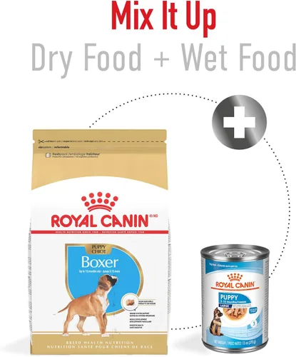 Vista 6 de ROYAL CANIN Boxer Puppy - Alimento seco para perros, bolsa de 30 libras