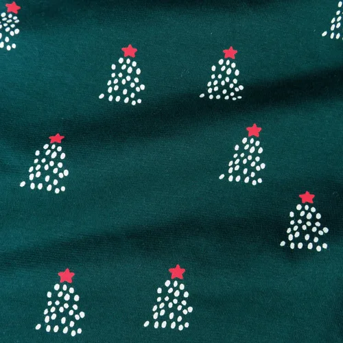 Vista 3 de HonestBaby Holiday 2-Piece Pajamas Sleepwear PJs 100% Organic Cotton for Baby, Toddler, Kids