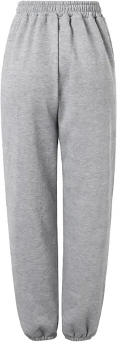 Vista 3 de Pantalones deportivos de otoño para mujer, casuales, holgados, de cintura alta, con bolsillos, parte inferior de cincha, pantalones para correr