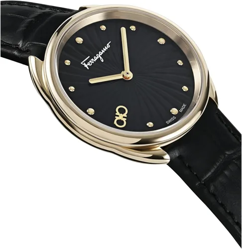 Vista 3 de Ferragamo Reloj suizo para mujer Colección Cuir