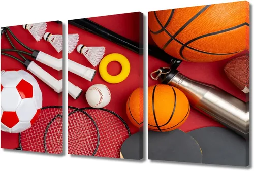 Vista 36 de TUMOVO 3 paneles de juegos de billar y entretenimiento, arte de pared en blanco y negro, arte deportivo moderno, decoración de pared para sala