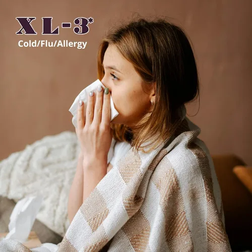 Vista 4 de XL-3 Xtra Cold and Cough Medicine, Medicamento antigripal de gran ayuda en el alivio de la Tos, Fiebre, Congestión Nasal, Dolor, Escurrimiento