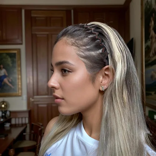 Vista 3 de Diademas en zig zag para mujeres y hombres, diadema ondulada de plástico antideslizante con peine de dientes, diademas clásicas de los años 90