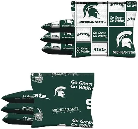 Vista 17 de BackYardGamesUSA Cornhole BEANBAGS Made w Minnesota Fabric 8 Regulation Game Toss Bags estilo 60