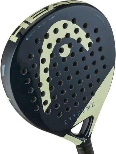 Vista 4 de Head Pala de pádel Extreme Evo (226415) Apto para principiantes, punto dulce grande Negro/Verde
