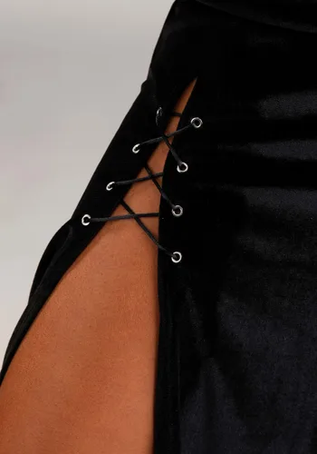 Vista 6 de Disfraz de Segadora Alada para Mujer Talla Plus Multicolor