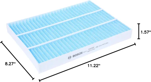 Vista 7 de BOSCH 6022C Filtro de aire de habitáculo HEPA - Compatible con ciertos modelos de Chrysler 300; Dodge Challenger; Charger