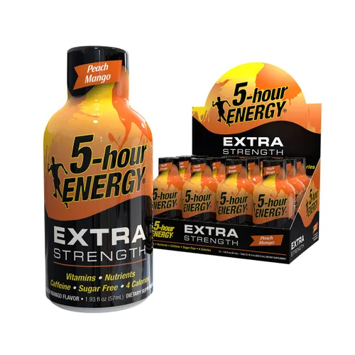 Vista 8 de 5 Hour Energy Shot - Manzana agria extra fuerte, paquete de 72 botellas de 2 onzas