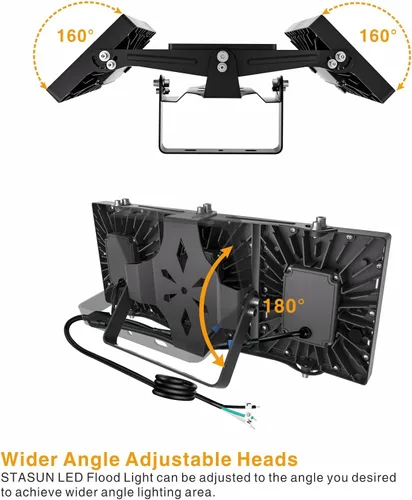 Vista 3 de Stasun Osram 90W 150W 200W 300W LED Luces reflectoras, 150.00watts, 120.00 volts