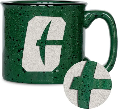 Vista 97 de Rico Industries NCAA Speckle 12oz Laser Engraved Campfire Mug