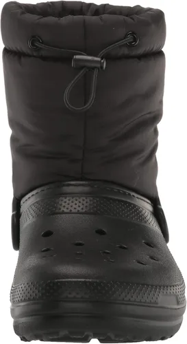 Vista 2 de Crocs Botas de invierno peludas con forro clásico unisex para niños y niñas