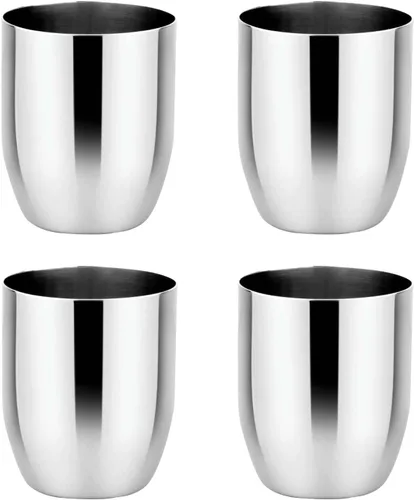 Vista 18 de Ahimsa - Taza de acero inoxidable para niños, diseñada por pediatras, tazas para niños pequeños con pulido premium para el entrenamiento con taza