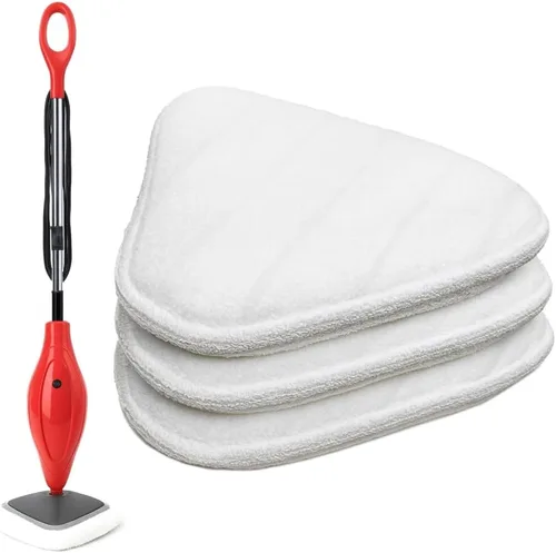 Vista 4 de Clean Co. - 2 almohadillas de repuesto de microfibra compatibles con bolsillo de vapor para Dirt Devil AD50000 PD20000 PD20000B