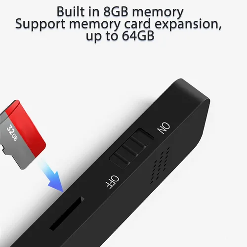 Vista 6 de Reproductor de MP3 portátil, reproductor de música de sonido sin pérdida de alta fidelidad con memoria de 8 GB, 64 GB expandible, soporte OTG
