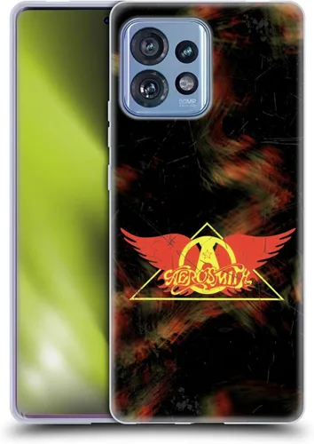Vista 10 de Head Case Designs Officially Licensed Aerosmith Back in The Saddle Again Classics Gel Case [Military Grade Protection] Compatible with Moto E7