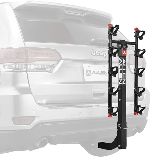 Vista 4 de Allen Deportes Rack para 5 bicicletas con receptor de 2 pulgadas