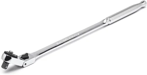 Vista 3 de GEARWRENCH - Trinquete de liberación rápida con cabeza flexible delgada de 72 dientes de 1/4 pulgada (0.6 cm), 12" - 81030