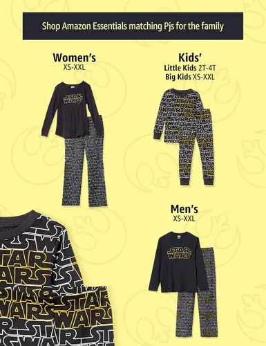 Vista 4 de Tienda Essentials Conjunto de pijama familiar a juego de Star Wars