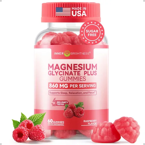 Vista 13 de Gomitas de glicinato de magnesio 600mg, sin OMG, sin gluten, gomitas de magnesio para adultos y niños, sueño, relajación y enfoque, sabor a naranja