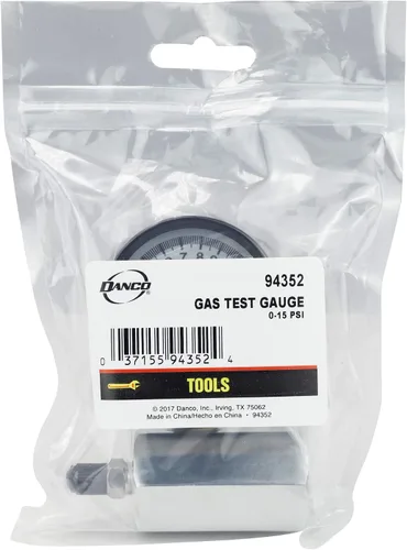 Vista 9 de Danco 94352 0-15 psi 1/10 incremento, medidor de gas