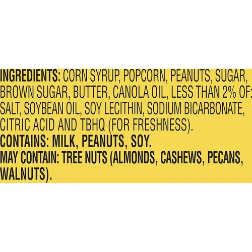 Vista 3 de CRUNCH 'N MUNCH Palomitas de maíz de caramelo con maní, 3.5 onzas (paquete de 12)
