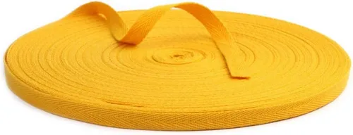 Vista 15 de Cinta de sarga de algodón de 54 yardas de 3/8 pulgadas de ancho (0.394 in) de ancho, cinta de sarga en espiga para manualidades, costura, ropa